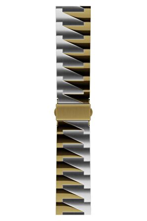 Watch 2 3 4 5 6 7 8 9 Se 42 44 45 49mm Uyumlu Arnold Çelik Kordon Goldi 