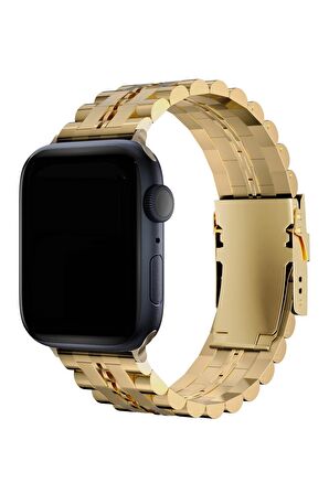 Watch 2 3 4 5 6 7 8 9 Se 42 44 45 49mm Uyumlu Manly Çelik Kordon Ryal 