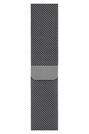 Watch 2 3 4 5 6 7 8 9 Se 42 44 45 49mm Uyumlu Milano Çelik Kordon Space Gray