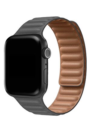 Watch 2 3 4 5 6 7 8 9 Se 42 44 45 49mm Uyumlu Broad Deri Kordon Gail