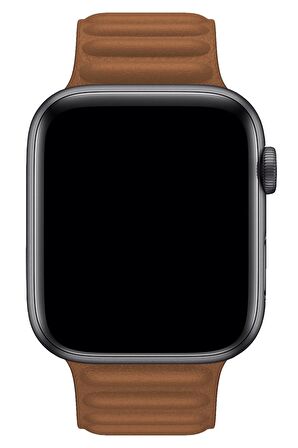 Watch 2 3 4 5 6 7 8 9 Se 42 44 45 49mm Uyumlu Broad Deri Kordon Minna