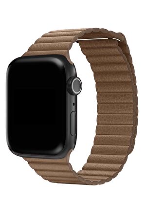 Watch 2 3 4 5 6 7 8 9 Se 42 44 45 49mm Uyumlu Klasik Deri Kordon Softcoffe