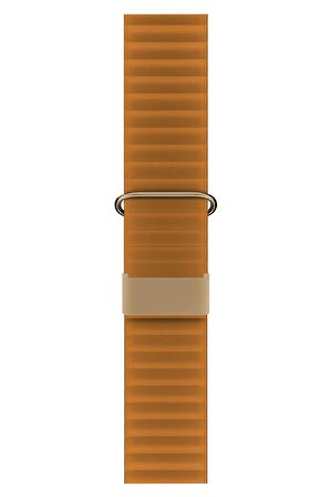 Watch 2 3 4 5 6 7 8 9 Se 42 44 45 49mm Uyumlu Mıknatıslı Deri Kordon Myron