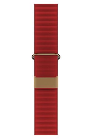 Watch 2 3 4 5 6 7 8 9 Se 42 44 45 49mm Uyumlu Mıknatıslı Deri Kordon Vernon