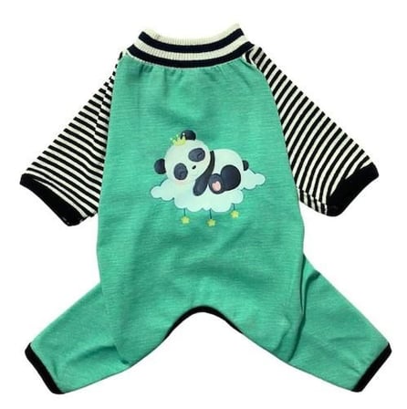 Gedyco Mint Pandalı Penye Küçük Irk Köpek Tulumu
