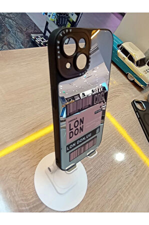 İPhone 14 Uyumlu Aynalı Kılıf Mirror Desenli Kapak
