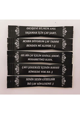 Stick Şeker Mizah Içeren 1000 Adet 4 gr