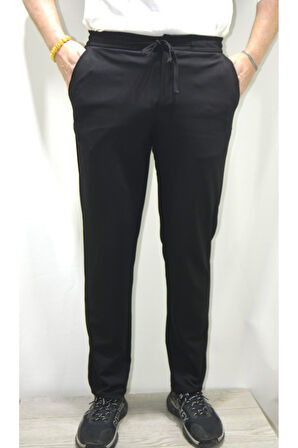 ÖRME JOGGER PANTOLON SİYAH