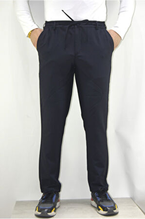 Manjogger Gofre Jogger Pantolon Lacivert