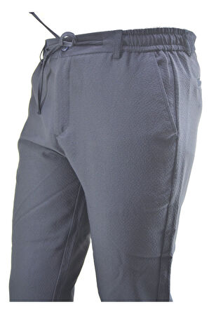 Manjogger Gofre Jogger Pantolon Lacivert