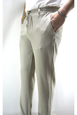 Manjogger Gofre Jogger Pantolon Nil Yeşili