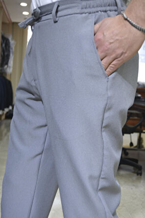 Manjogger Gofre Jogger Pantolon KoyuGri