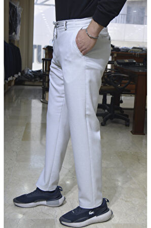 Manjogger Gofre Jogger Pantolon Gri