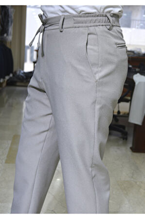 Manjogger Gofre Jogger Pantolon Vizon