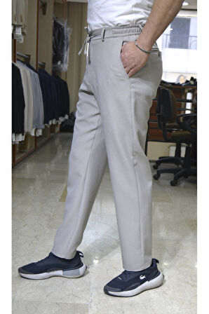 Manjogger Gofre Jogger Pantolon Vizon