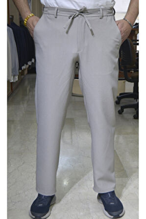 Manjogger Gofre Jogger Pantolon Vizon