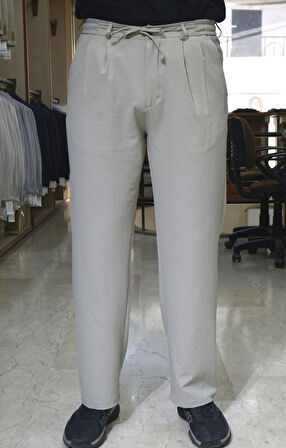 Manjogger Pleli Baggi Gofre Jogger Pantolon Siyah