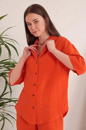 Gömlek - Turuncu