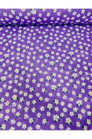 Masa Örtüsü & Piknik Örtsü -Raşel Kumaş 120 Cm X 160 Cm -Papatya Desenli