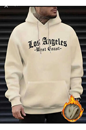 malkoçbey los angeles baskılı oversize unisex sweatşhirt