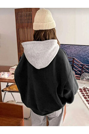 malkoçbey Suppose Baskılı Oversize Sweatshirt