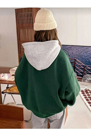 malkoçbey Suppose Baskılı Oversize Sweatshirt