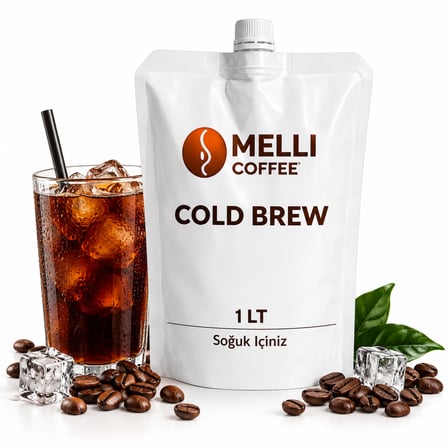MELLI COFFEE Cold Brew Soğuk Kahve 1 L – 1000 ML