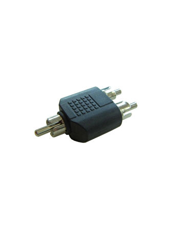 1 Rca Erkek To 2 Rca Erkek Çevirici Jack
