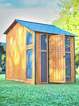 MANDU Ahşap Güvercin Kümesi