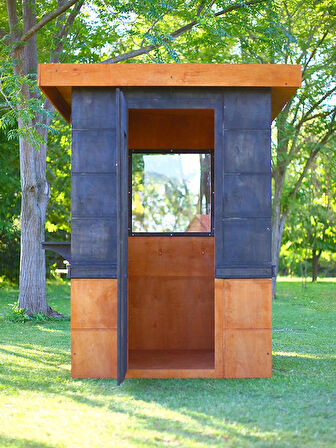 MANDU Ahşap Güvenlik Kulübesi (Güvenlik Kabini)