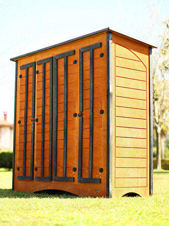 MANDU Ahşap Çok Amaçlı XL Depolama Dolabı