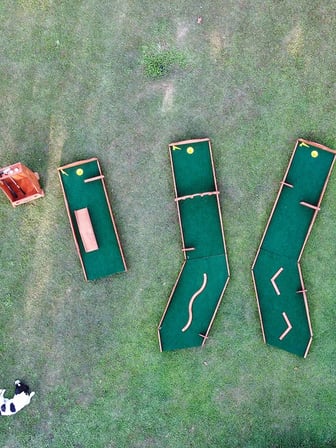 MANDU Ahşap Çocuk Mini Golf Seti