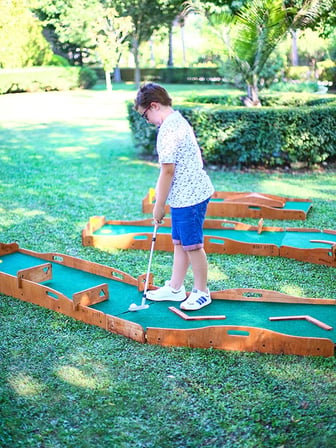 MANDU Ahşap Çocuk Mini Golf Seti