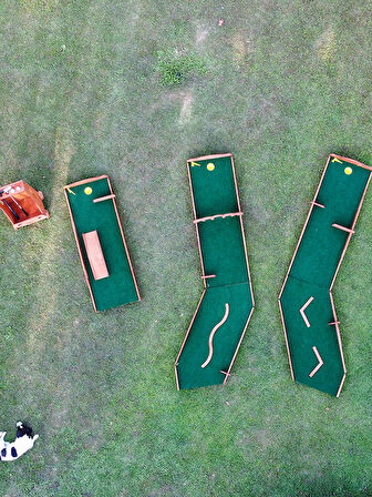 MANDU Ahşap Çocuk Mini Golf Seti