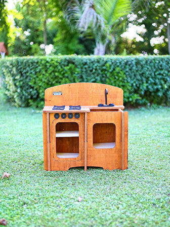 MANDU Ahşap Çocuk Dış Mekân Mutfak