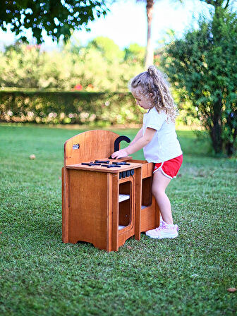 MANDU Ahşap Çocuk Dış Mekân Mutfak