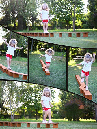 MANDU Ahşap Denge Platformu (Denge Tahtası)