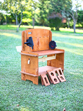 “MANDU” Ahşap Çocuk Marangoz Tezgâhı