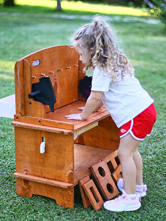 “MANDU” Ahşap Çocuk Marangoz Tezgâhı