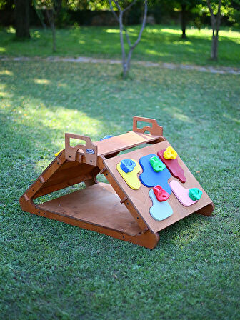 MANDU Ahşap Tırmanma Üçgeni