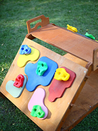 MANDU Ahşap Tırmanma Üçgeni