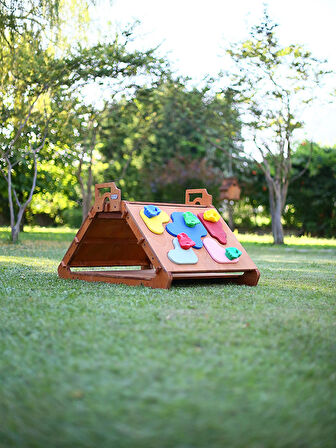 MANDU Ahşap Tırmanma Üçgeni