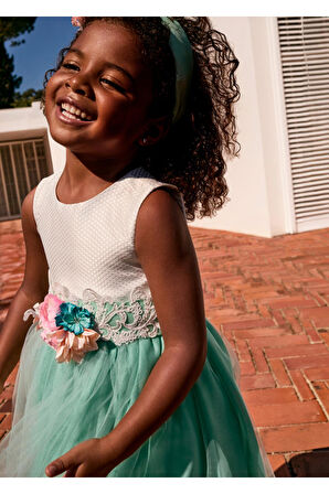 Mayoral Abel&Lula Kız Çocuk Tül Elbise_mnvs5052