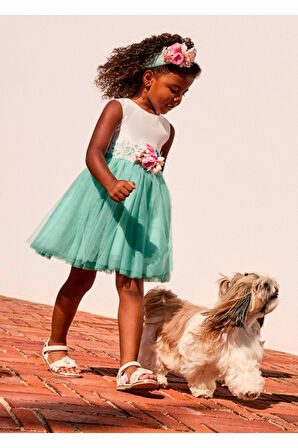 Mayoral Abel&Lula Kız Çocuk Tül Elbise_mnvs5052