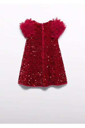 Mayoral Abel&Lula Pulpayetli Kız  Çocuk Elbise_mnvs5529