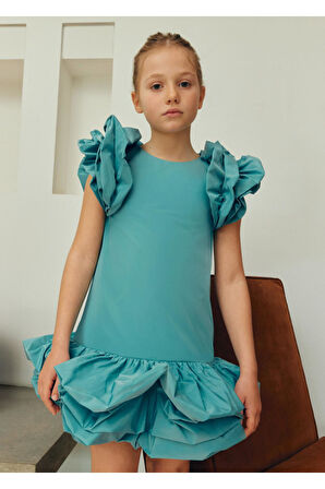 Mayoral Abel&Lula Özel Tasarım Kız Çocuk Elbise_mnvs5535