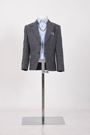 Doctor Junior Slim Fit Erkek Çocuk Ceket_mnvs01426