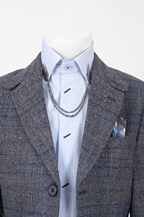 Doctor Junior Slim Fit Erkek Çocuk Ceket_mnvs01426