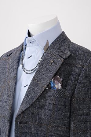 Doctor Junior Slim Fit Erkek Çocuk Ceket_mnvs01426
