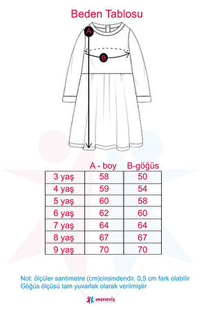 Mayoral Trikolu Kız Çocuk Uzun Kollu Elbise_mnvs04918